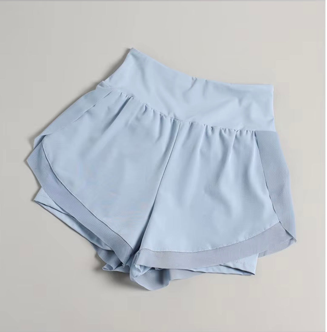 2 in 1 Athletic Shorts for Women Gym Yoga Workout Running Casual Summer Shorts