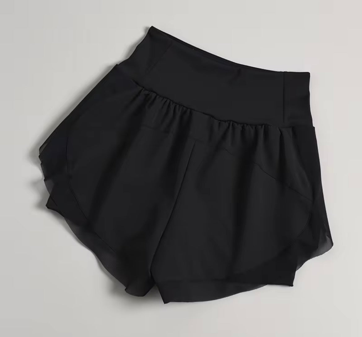 2 in 1 Athletic Shorts for Women Gym Yoga Workout Running Casual Summer Shorts