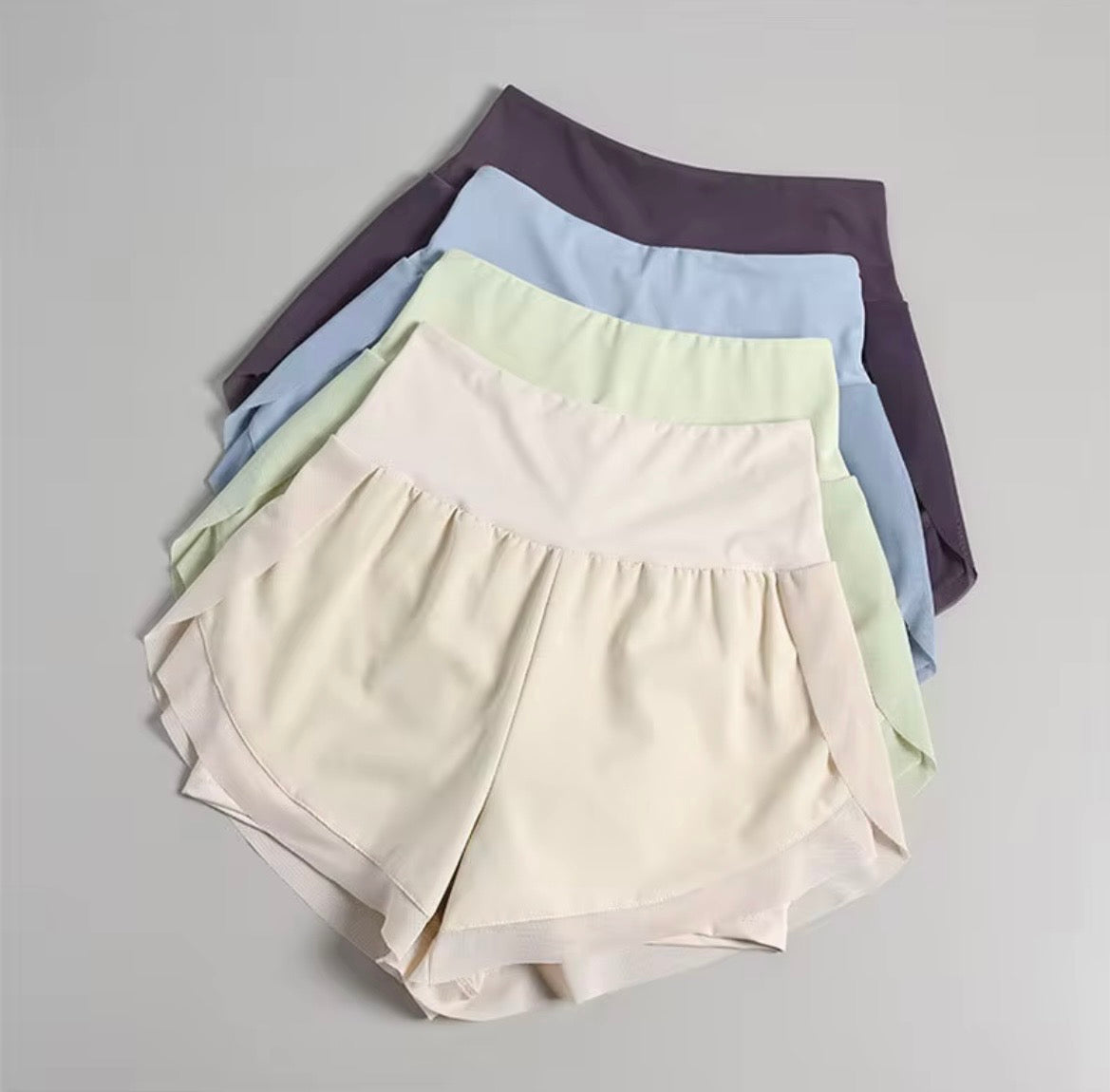 2 in 1 Athletic Shorts for Women Gym Yoga Workout Running Casual Summer Shorts