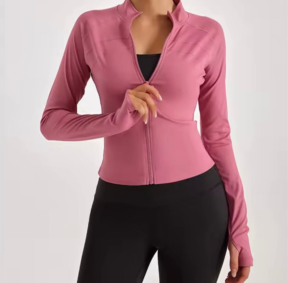 Full zip active sports jacket