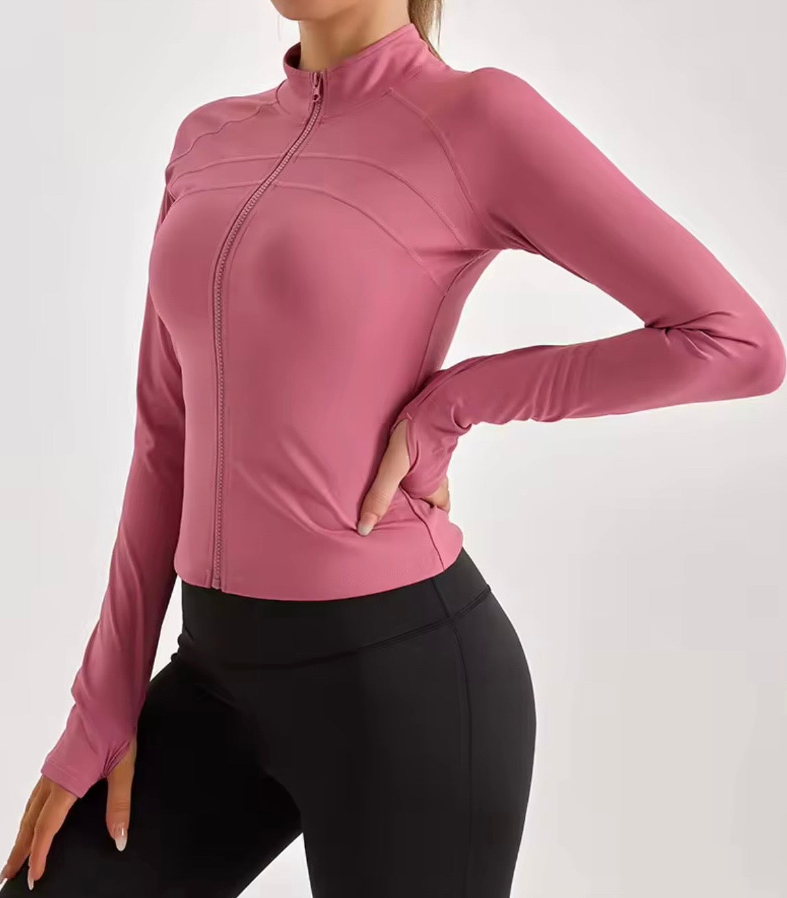 Full zip active sports jacket