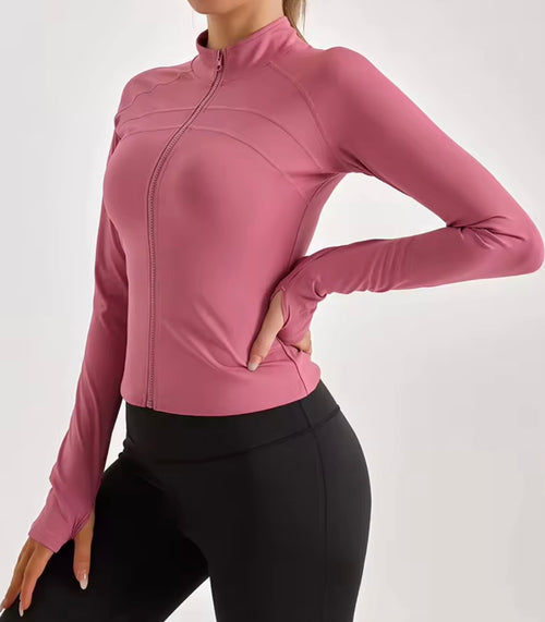 Full zip active sports jacket
